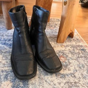 Womens black boot - Mango